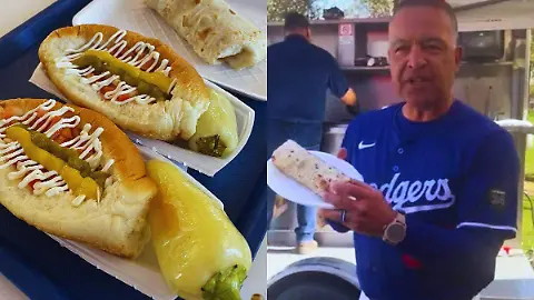 Dave Roberts Dodgers burritos